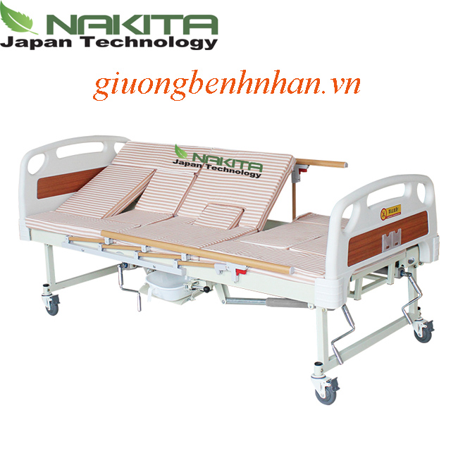 GIƯỜNG BỆNH NHÂN 4 TAY QUAY 12 CHỨC NĂNG NKM -B04 (DP-E28)