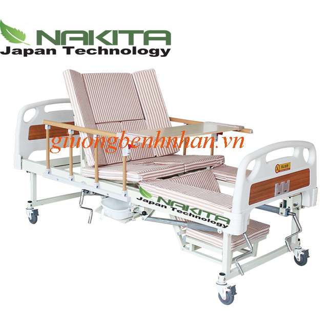 GIƯỜNG BỆNH NHÂN 4 TAY QUAY 12 CHỨC NĂNG NKM -B04 (DP-E28)
