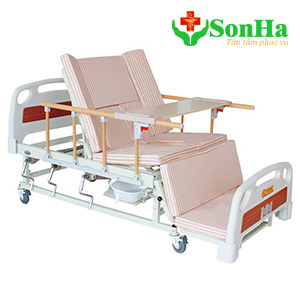  Giường Bệnh Nhân 4 Tay Quay 12 Chức Năng NKM-B05