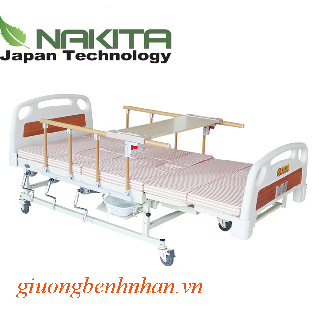 GIƯỜNG BỆNH NHÂN 4 TAY QUAY 11 CHỨC NĂNG NKM-B05 (DP-E05)