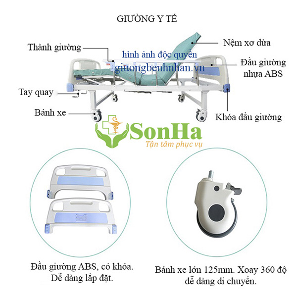 Phụ kiện giường y tế DCN-03