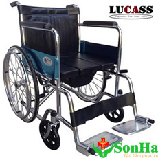 Xe Lăn Có Bô Vệ Sinh Lucass X-8