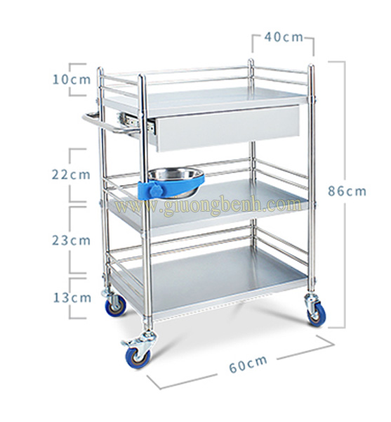 TỦ THUỐC XE ĐẨY Y TẾ