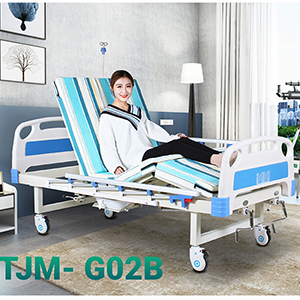  Giường Bệnh Nhân Có Bô Vệ Sinh 3 Tay Quay TJM-G02B