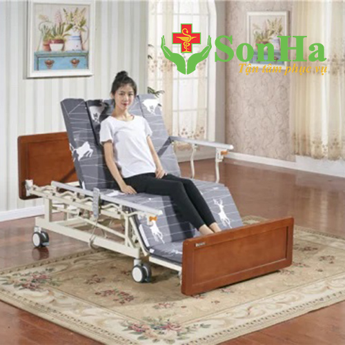 Giường bệnh nhân 5 tay quay đa năng có giá bao nhiêu?