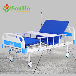 Giường Bệnh Nhân 2 Tay Quay Lucass GB-C2