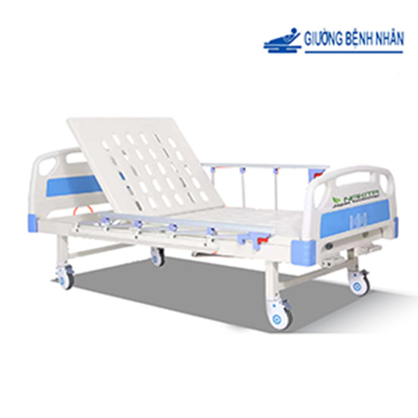 Giường y tế cho người già tai biến 2 tay quay giá rẻ