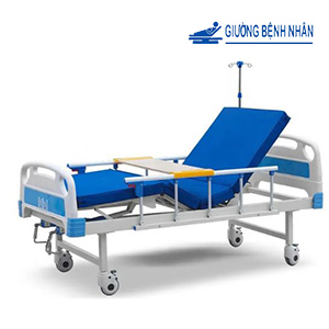 Giường y tế cho người bệnh 3 tay quay nhập khẩu