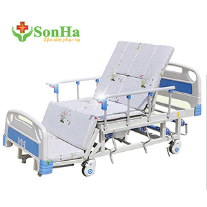 Giường Bệnh Nhân 4 Tay Quay Nakachi NC-04T